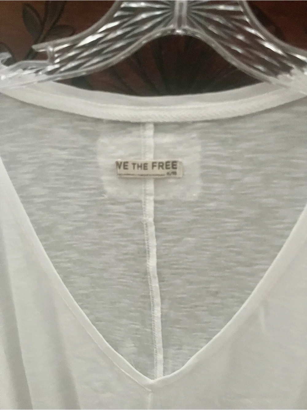 Free People / We The Free NWT High Line Tee in Clean Ivory (soft white)
